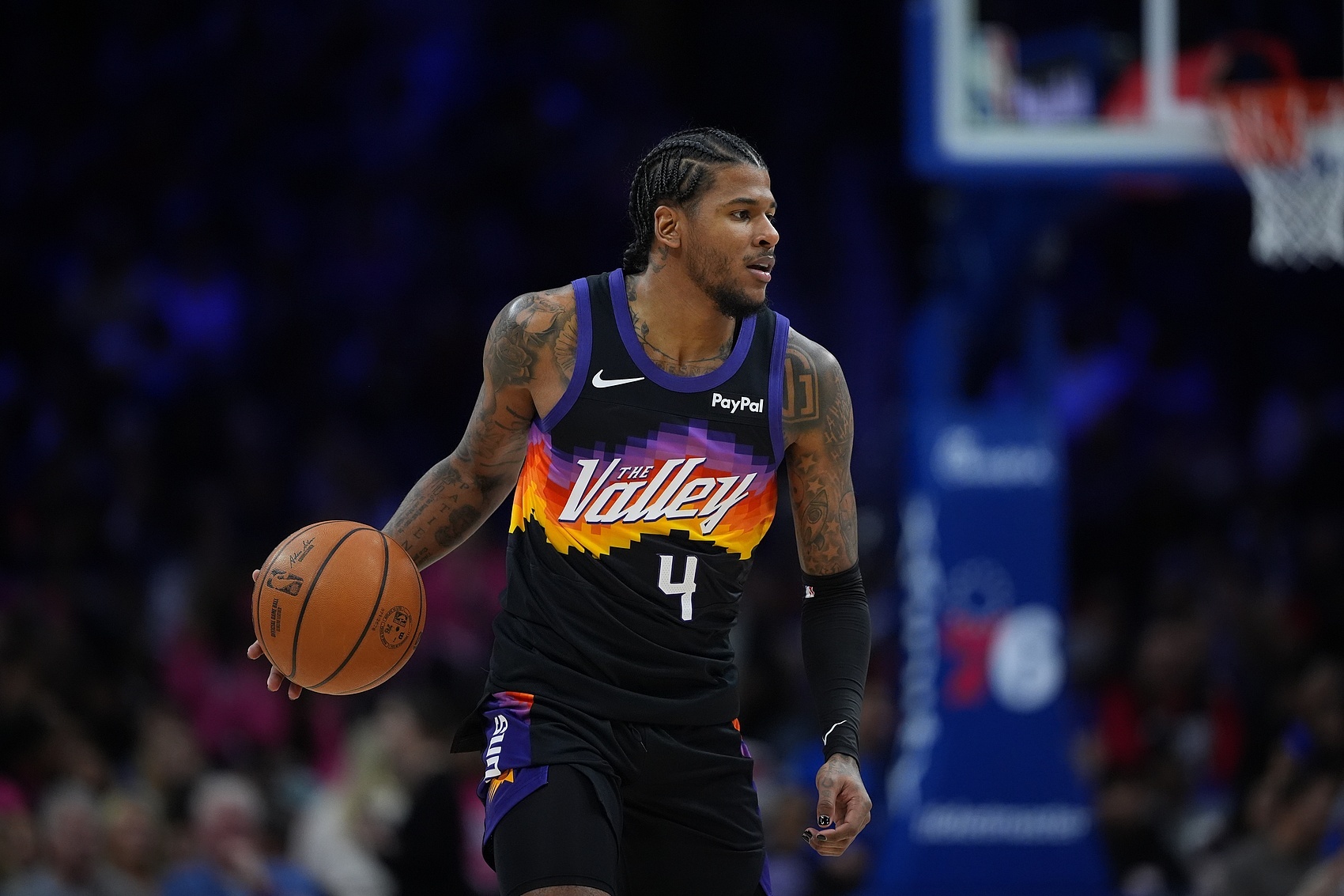 开云体育-上场复出得到12分！奥特：今天对阵老鹰 杰伦·格林继续替补出战